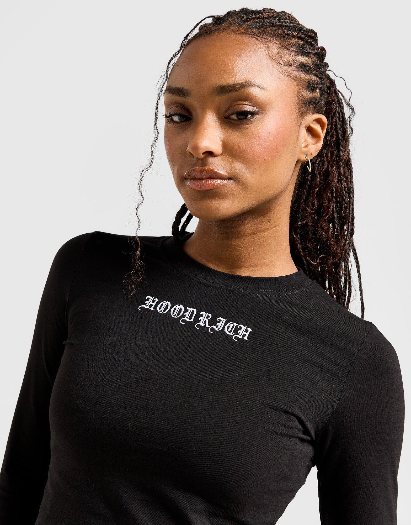 Hoodrich Tričko Dusk Ls Baby T Blk