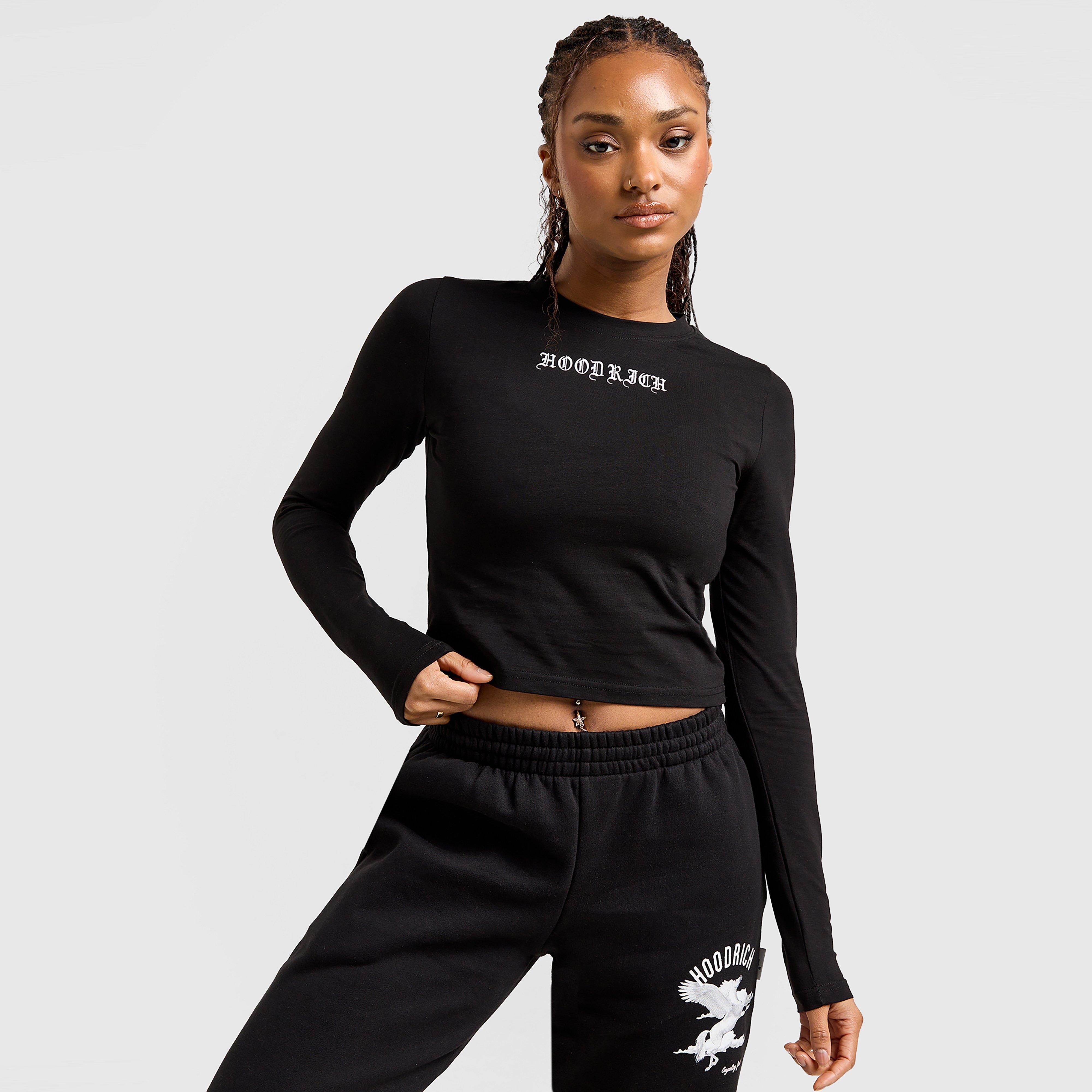 Dámske tričko HOODRICH TRIČKO DUSK LS BABY T BLK