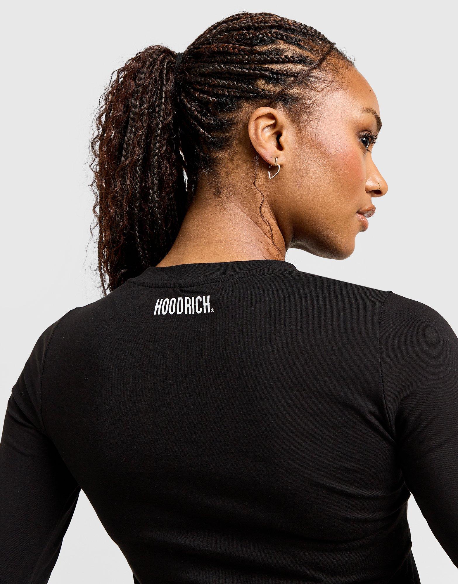 Női póló HOODRICH PÓLÓ DUSK LS BABY T BLK HW04240284 Fekete