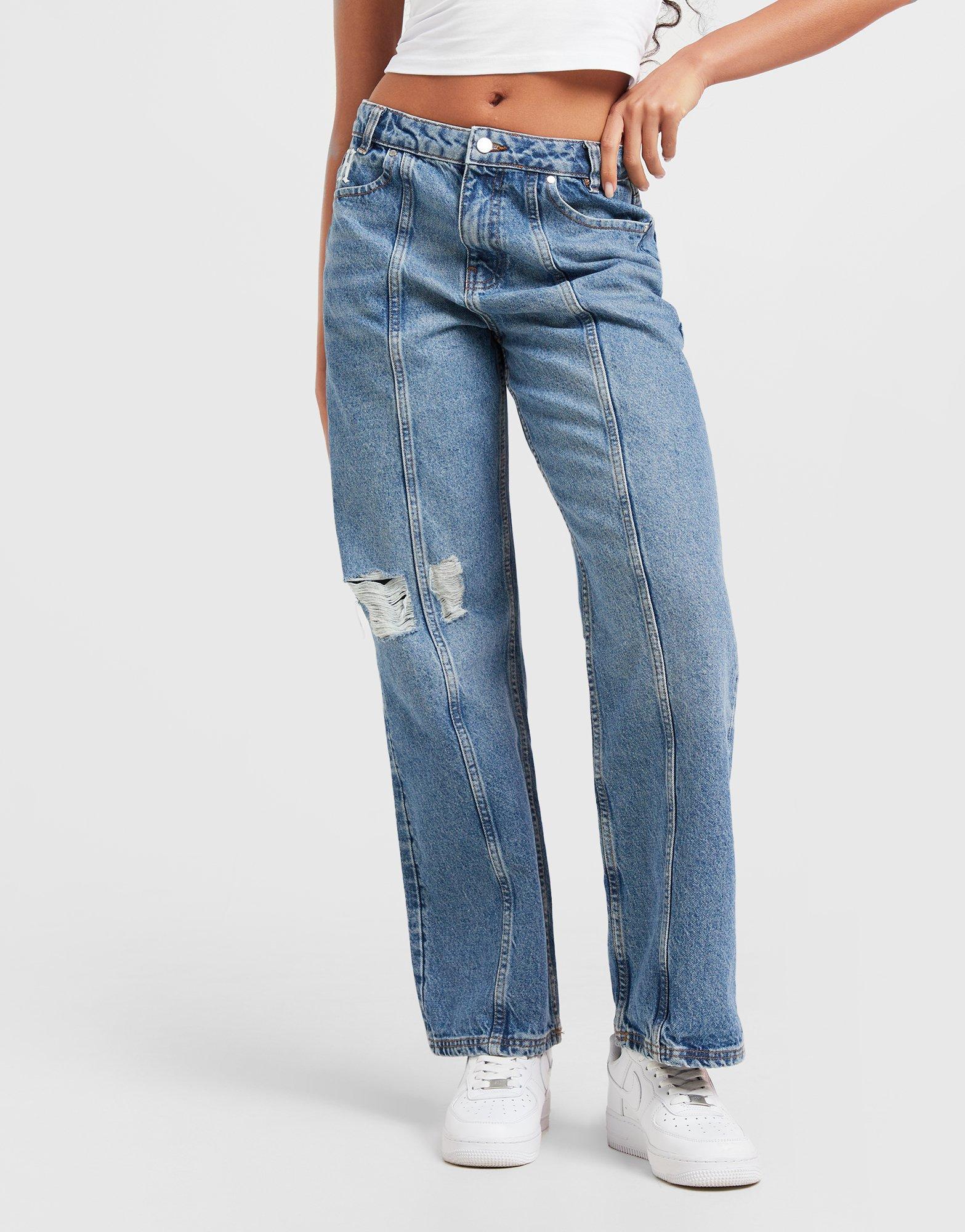 Blugi pentru femei HOODRICH PANTALONI  LOGO APLIQ JEAN M'BLU HW04240303 Albastru