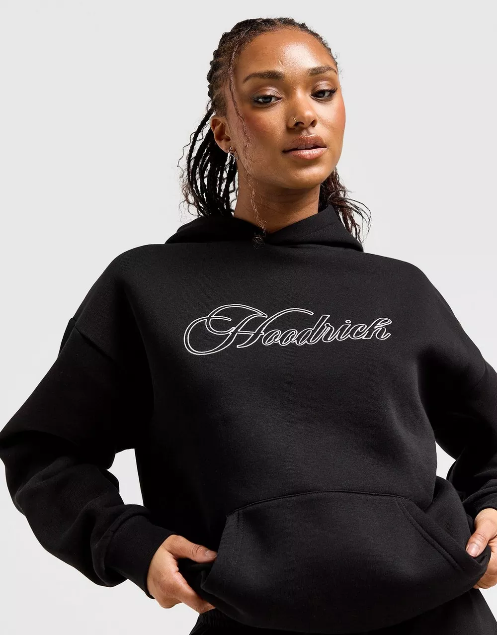 HOODRICH КОФТА З КАПЮШОНОМ CHERRIES BF HD BLK, фото 1 з 4