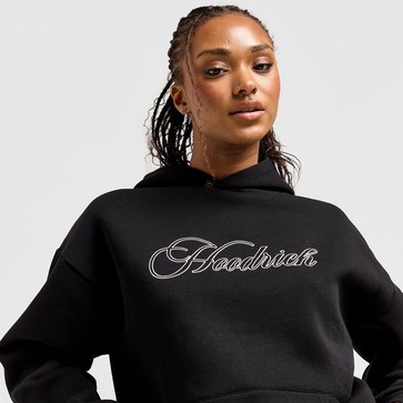 Bluză pentru femei HOODRICH BLUZĂ CU GLUGĂ CHERRIES BF HD BLK