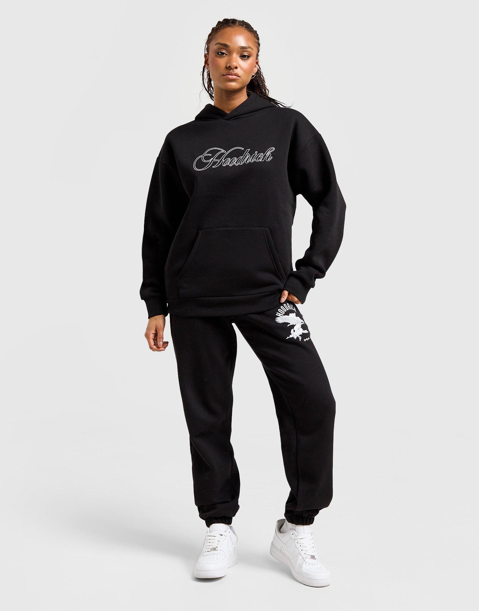 Női pulóver HOODRICH PULÓVER KAPUCNIS CHERRIES BF HD BLK HW04240289 Fekete