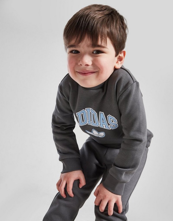 adidas Komplet Varsity Oh Suit Gry/blu$ B