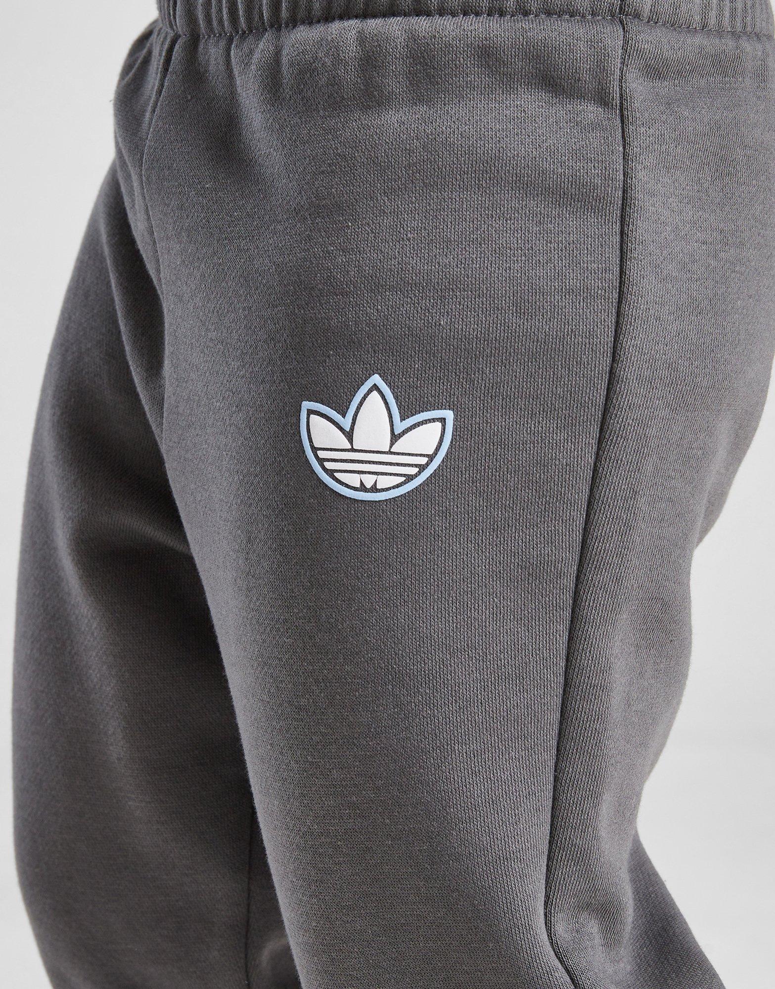 Детски анцуг ADIDAS КОМПЛЕКТ VARSITY OH SUIT GRY/BLU$ B JM1294 Сив