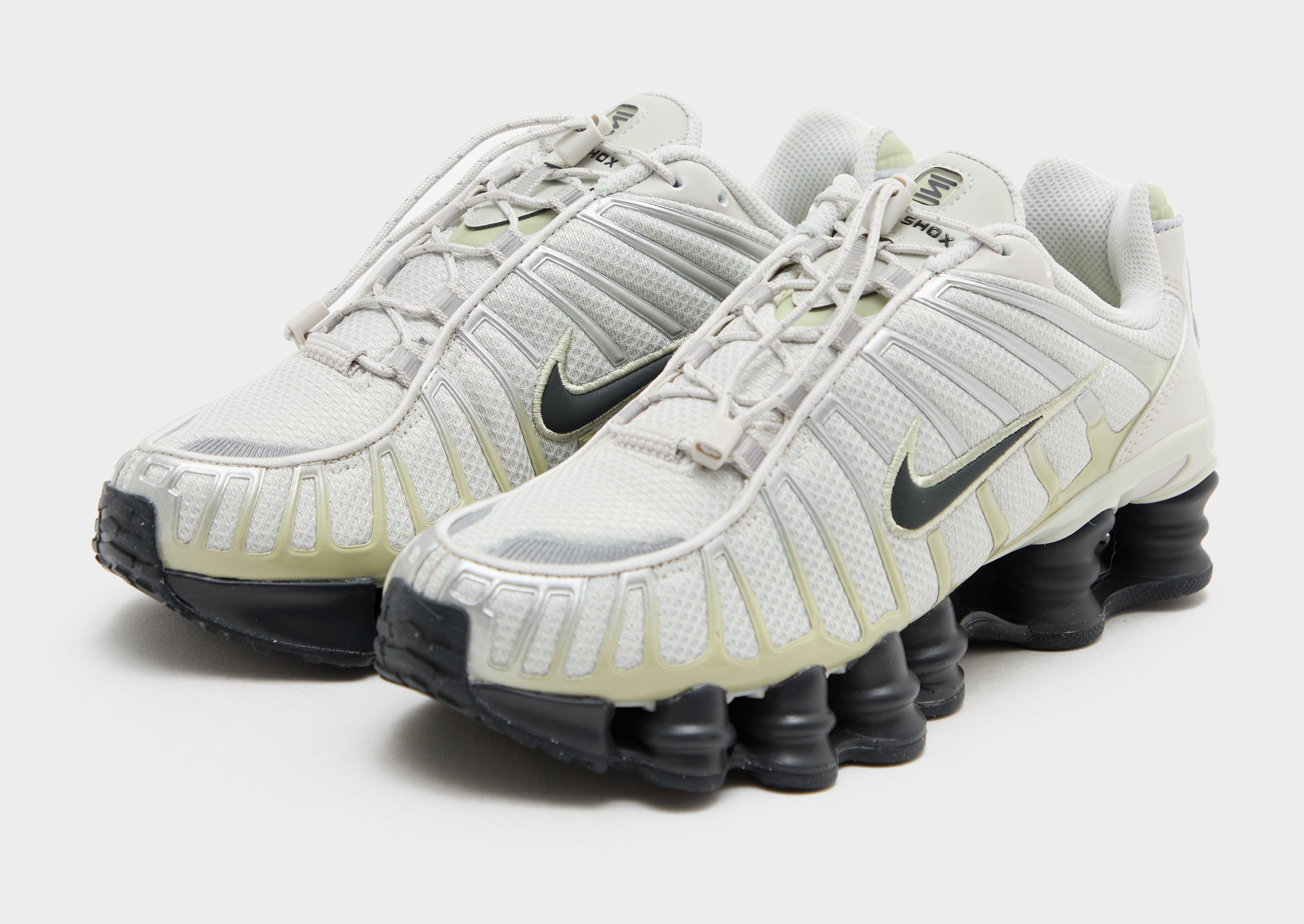 Buty sneakersy damskie NIKE W SHOX TL FV0939-002 Beżowy