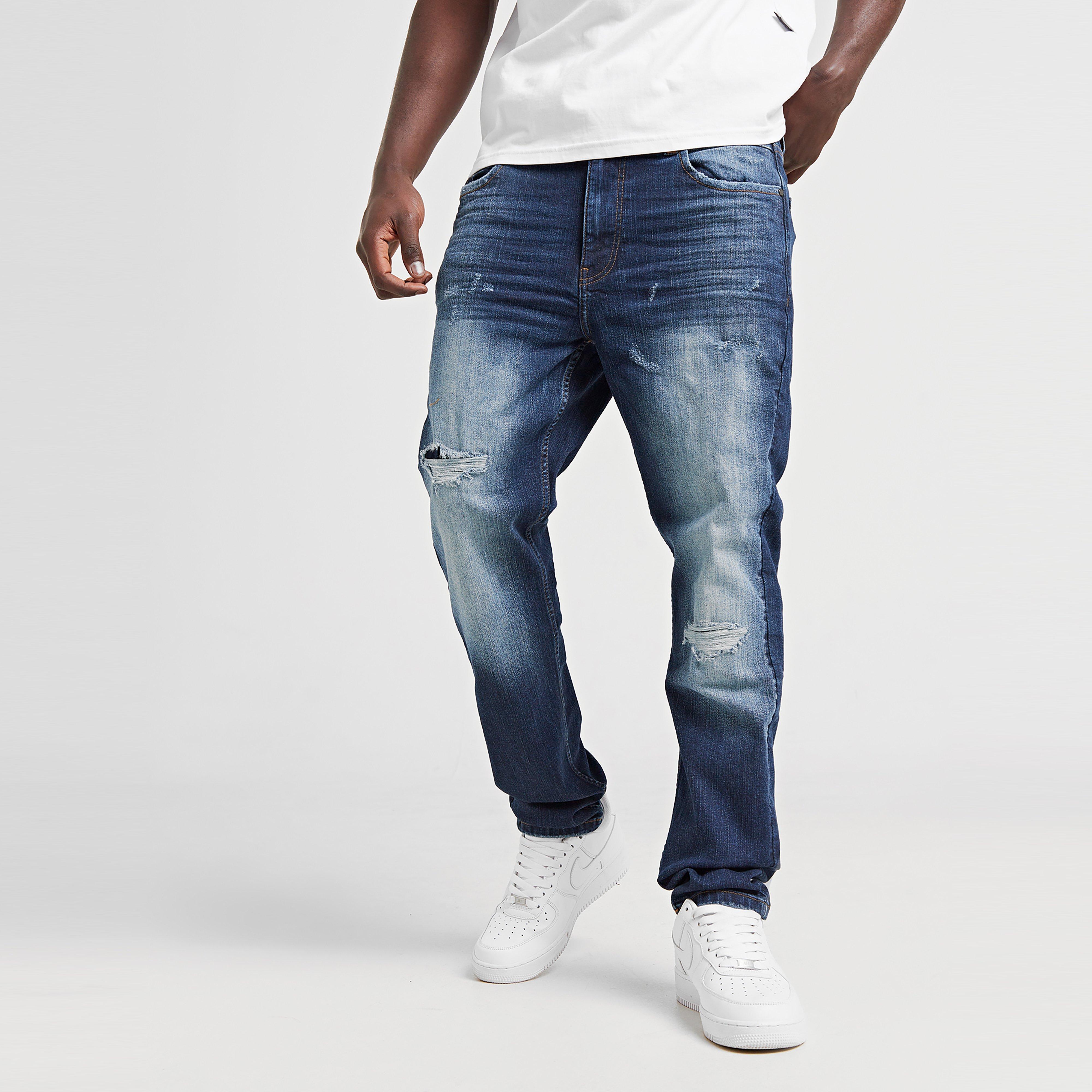 Pánske nohavice HOODRICH NOHAVICE  TITAN JEAN BLU