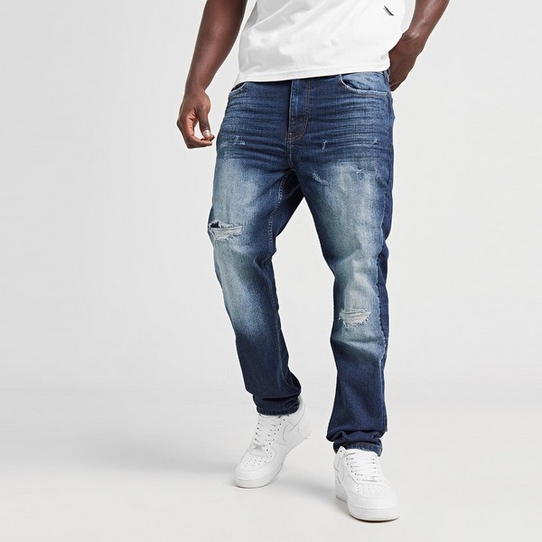 Hoodrich Nadrág Titan Jean Blu