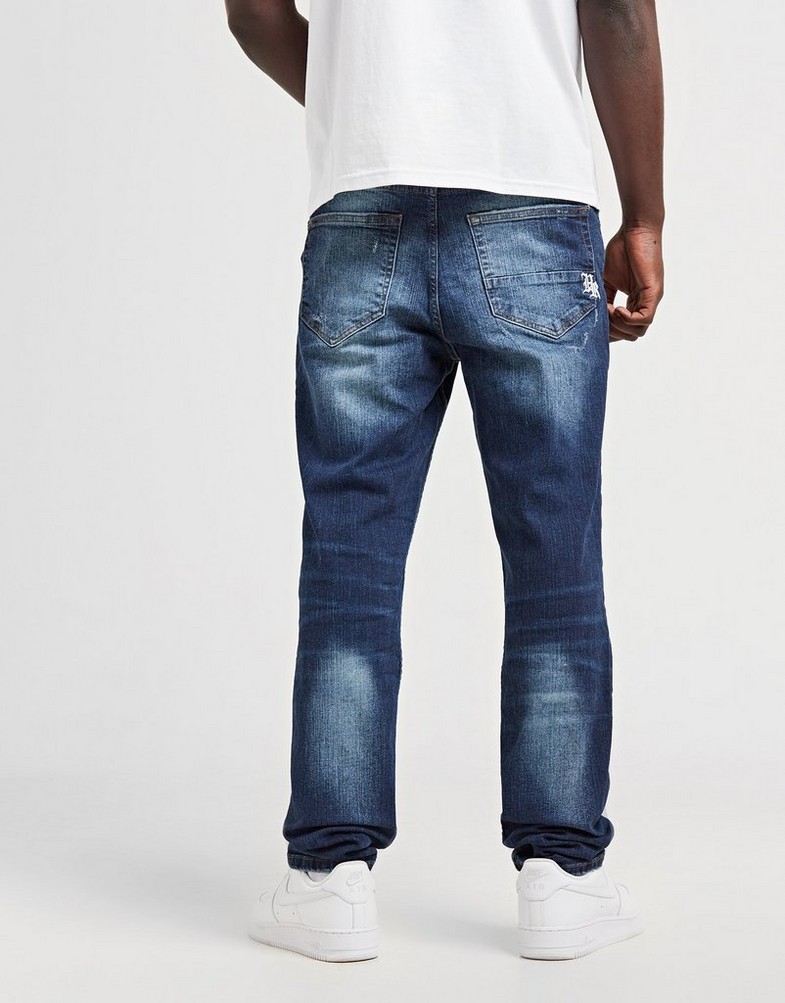 Pantaloni pentru bărbați HOODRICH PANTALONI  TITAN JEAN BLU HR-0324-0476 Albastru