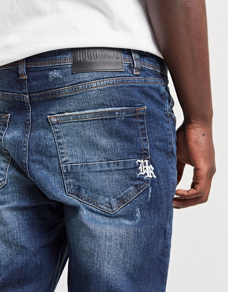 Pantaloni pentru bărbați HOODRICH PANTALONI  TITAN JEAN BLU HR-0324-0476 Albastru
