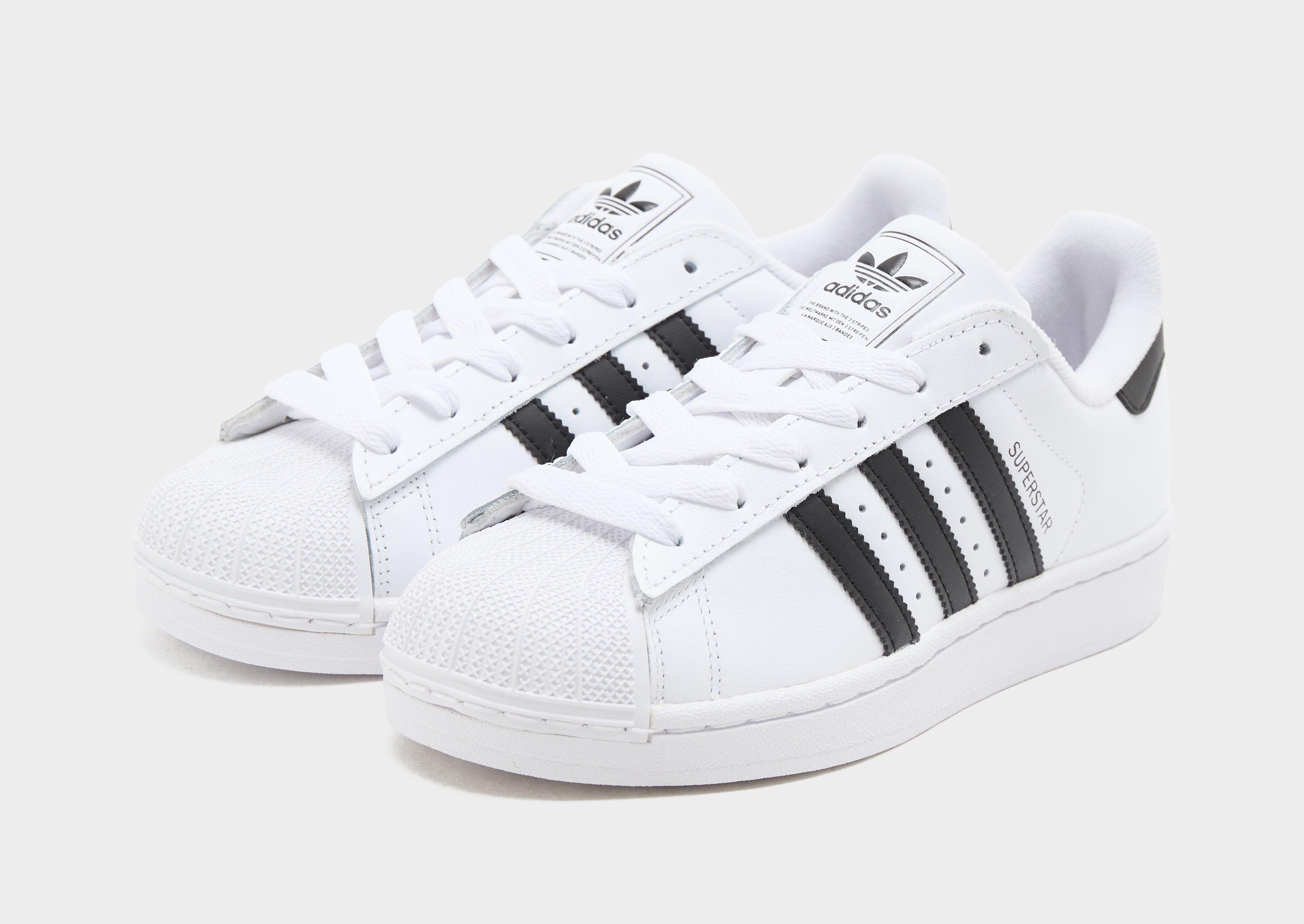 Adidași pentru copii ADIDAS SUPERSTAR II J JH9976 Alb