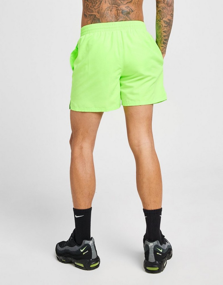 Férfi rövidnadrág NIKE SWIM RÖVIDNADRÁG NIKE SWIM-RÖVIDNADRÁG   ESSENTIAL 5" NESSF560387 Zöld