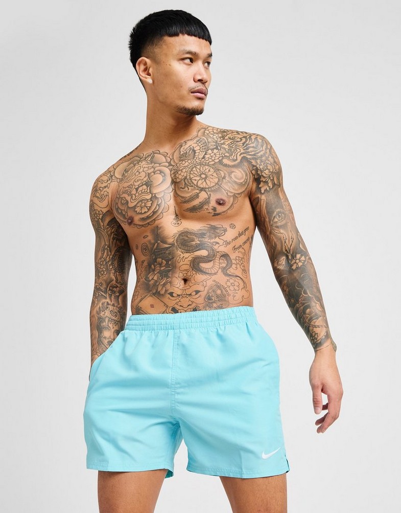 Férfi rövidnadrág NIKE SWIM RÖVIDNADRÁG NIKE SWIM-RÖVIDNADRÁG   ESSENTIAL 5" NESSF560461 Kék