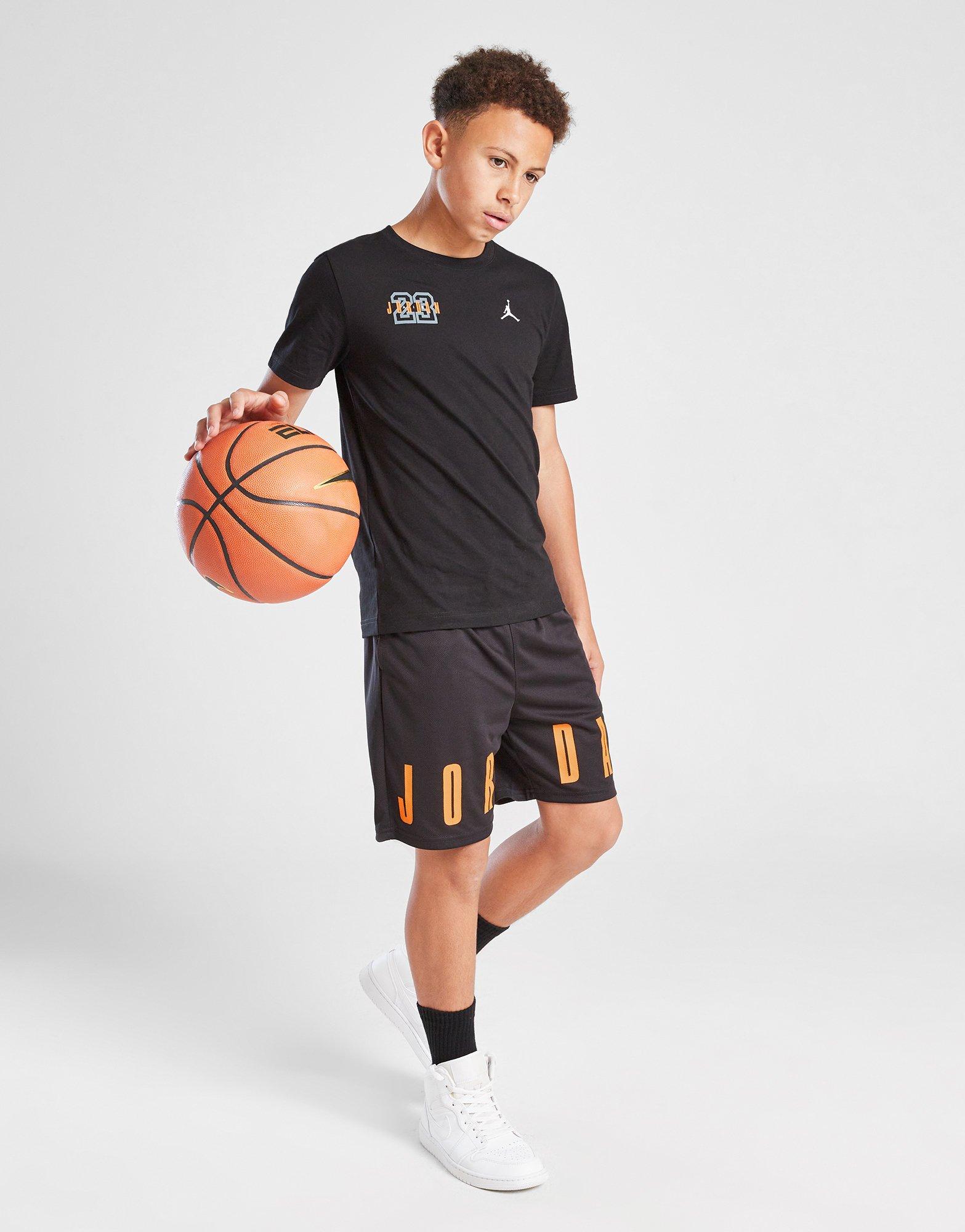 Tricou pentru copii NIKE HAD TRICOU JRD HBR BK HIT TEE BLK/Y 95D983-023 Negru