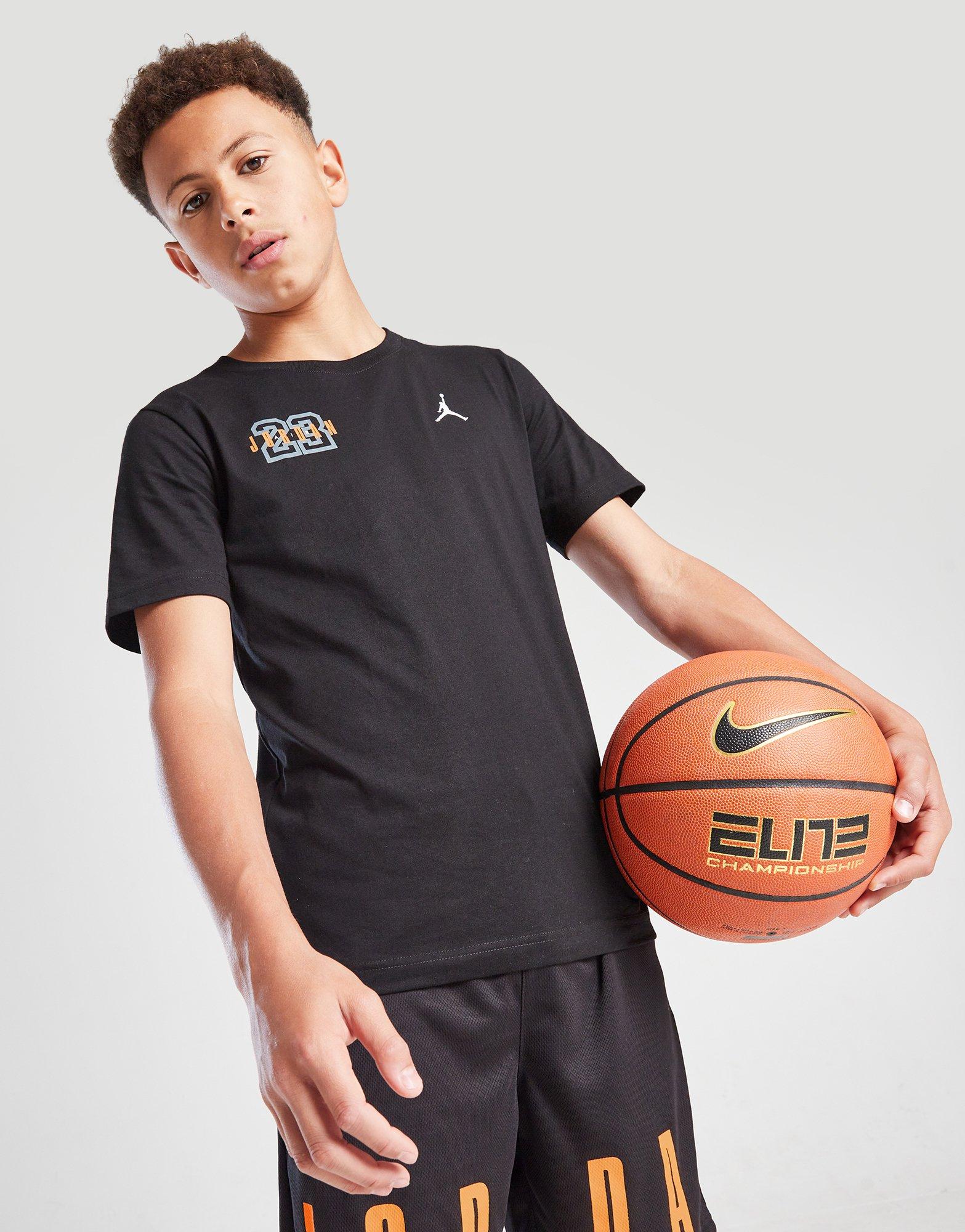 Tricou pentru copii NIKE HAD TRICOU JRD HBR BK HIT TEE BLK/Y 95D983-023 Negru