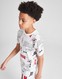 JORDAN T-SHIRT ARC AOP TEE WHT/BLK/RED
