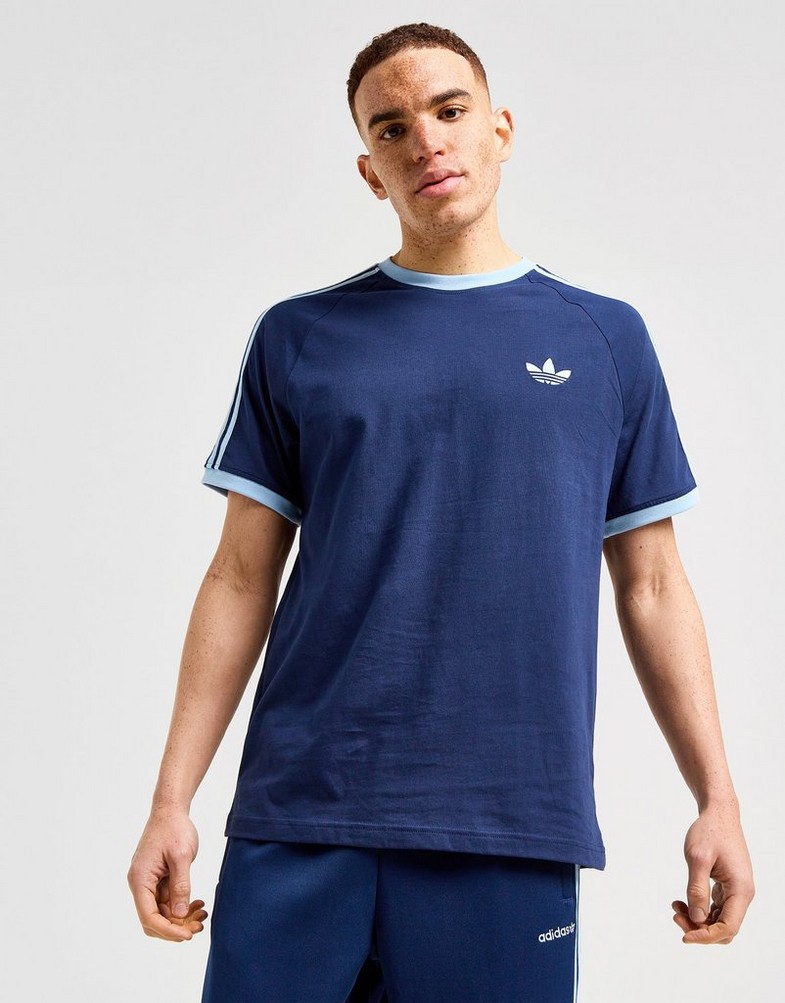 Tricou pentru bărbați ADIDAS TRICOU CALI TEE JX5784 Bleumarin