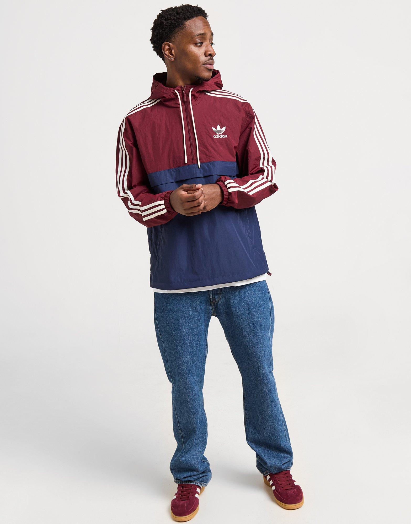 ADIDAS JACHETĂ WOVEN TR HZ WB JX5779 Bordo