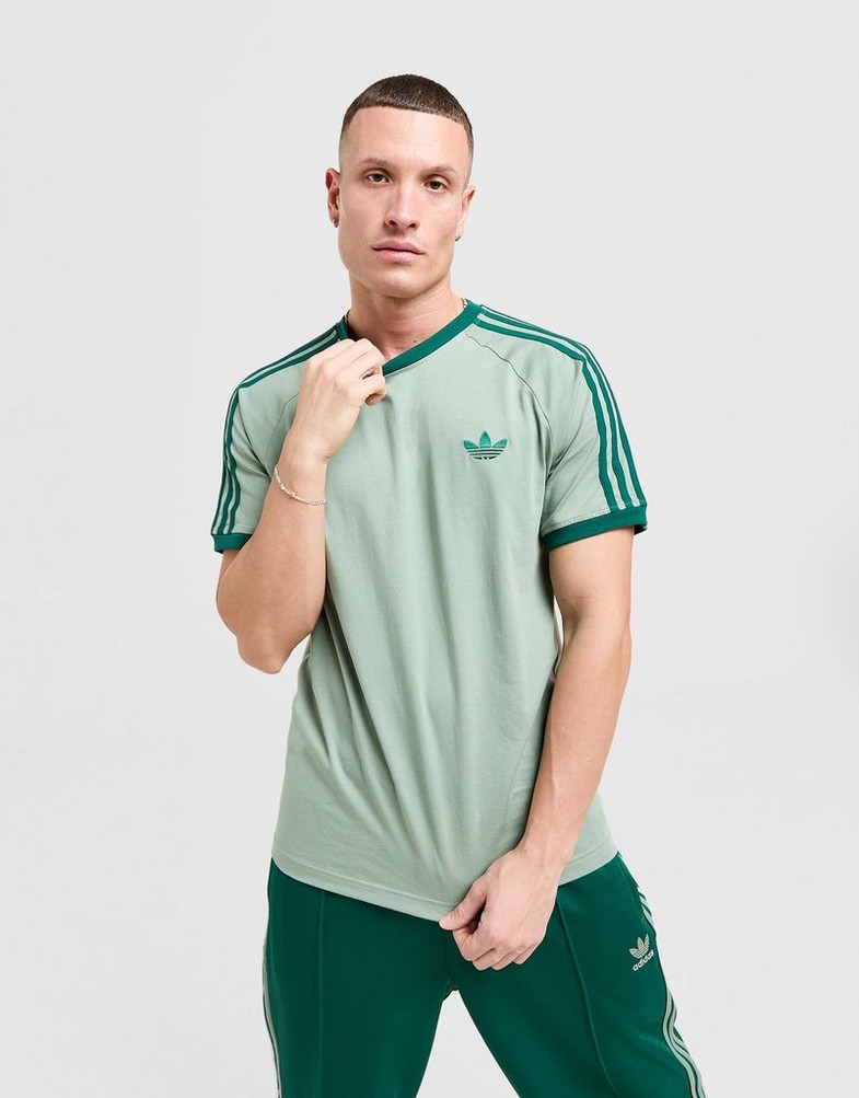 Férfi póló ADIDAS PÓLÓ CALI TEE JX8819 Zöld