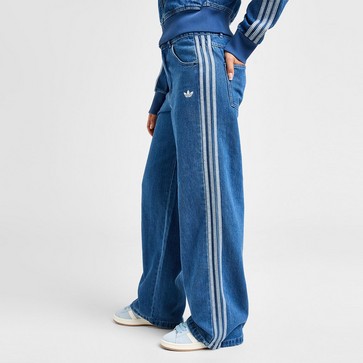 Jeansy damskie ADIDAS SPODNIE DENIM 3S PANT