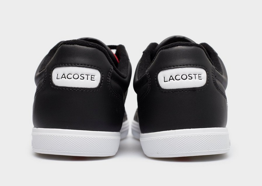 Buty sneakersy męskie LACOSTE EUROPA 0120 1 SMA 740SMA0007312 Czarny