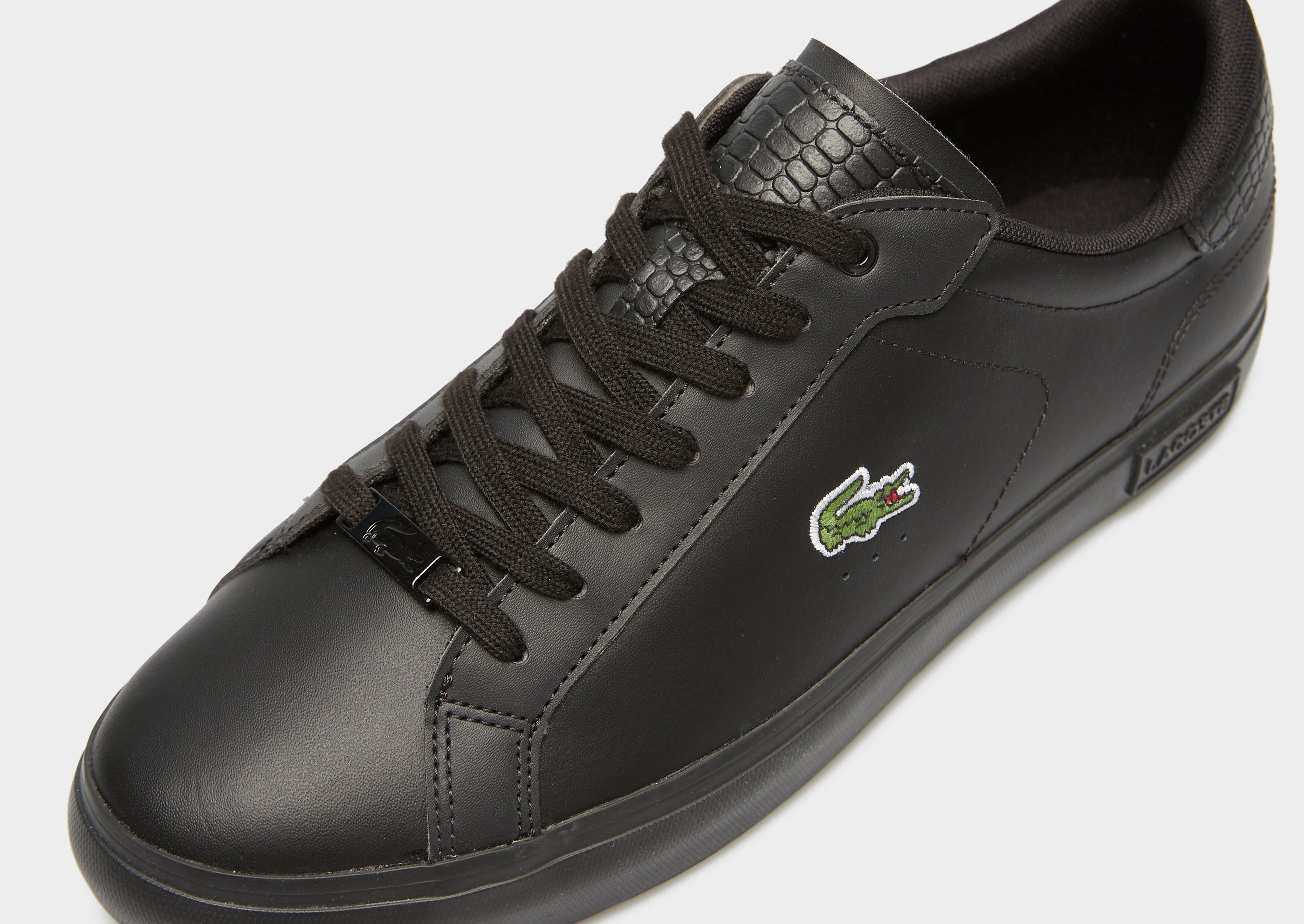 Чоловічі кросівки LACOSTE POWERCOURT 1121 1 741SMA003002H Чорний
