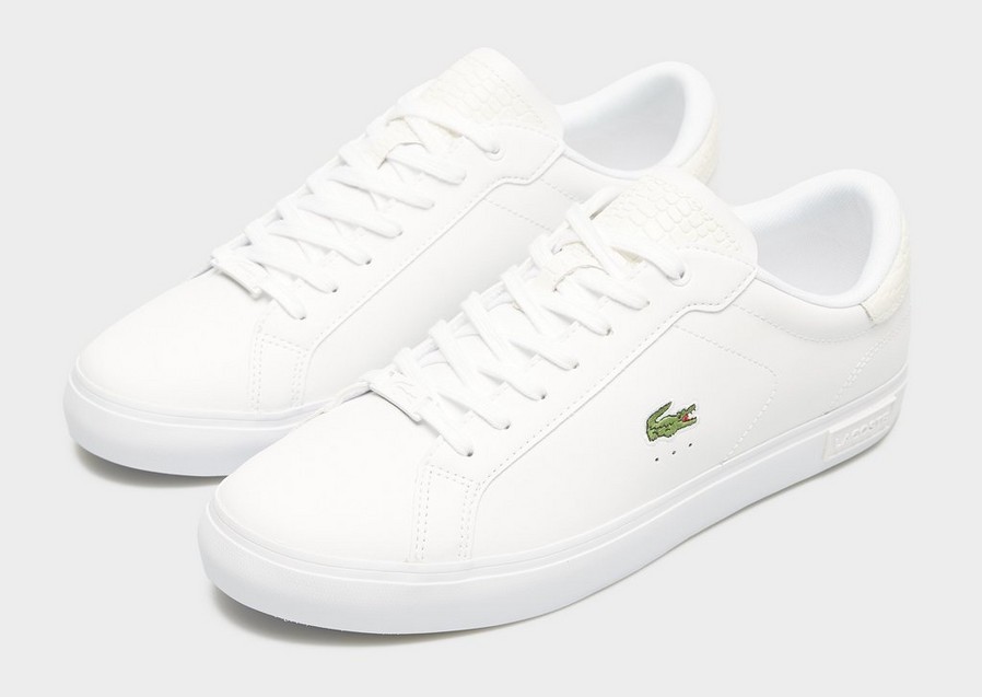 Adidași pentru bărbați LACOSTE POWERCOURT 1121 1 741SMA003021G Alb