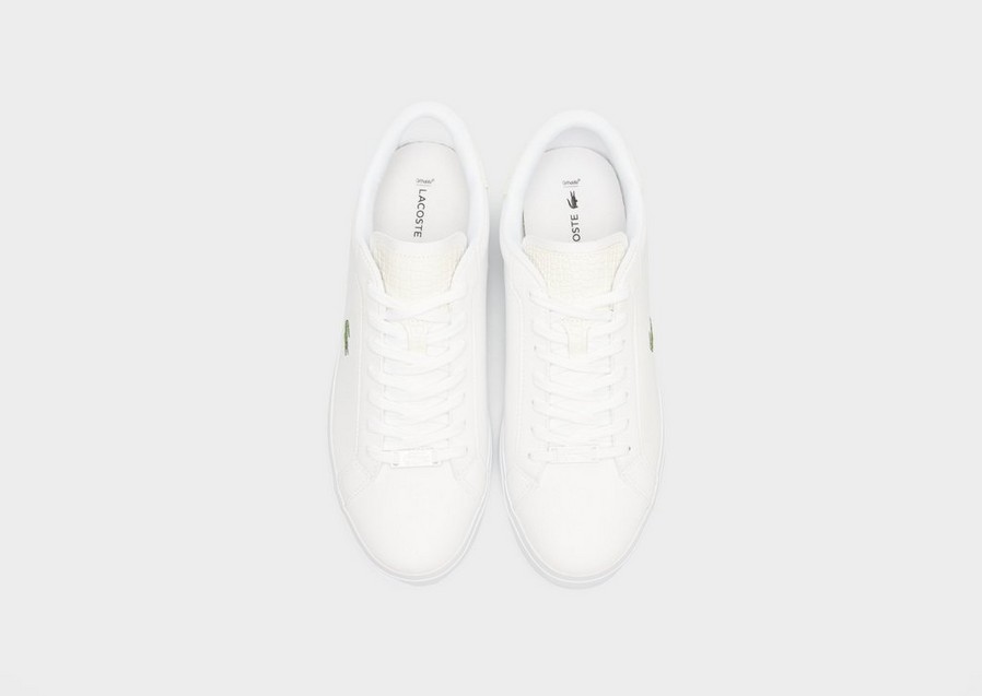 Adidași pentru bărbați LACOSTE POWERCOURT 1121 1 741SMA003021G Alb