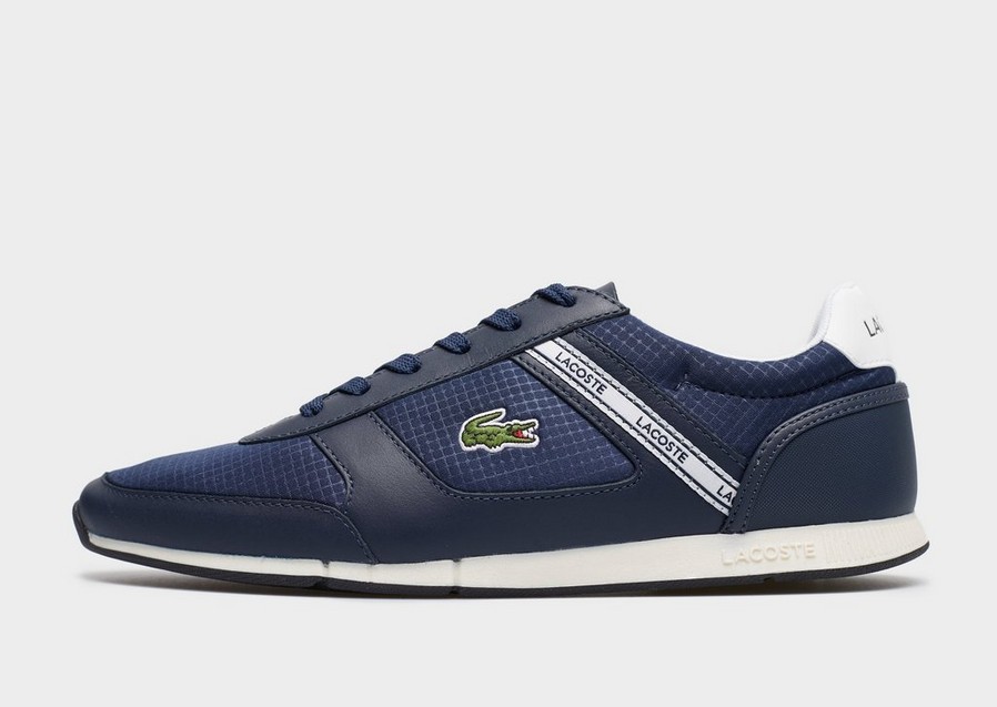 Buty sneakersy męskie LACOSTE MENERVA SPORT 0121 1 CMA 742CMA0015092 Granatowy