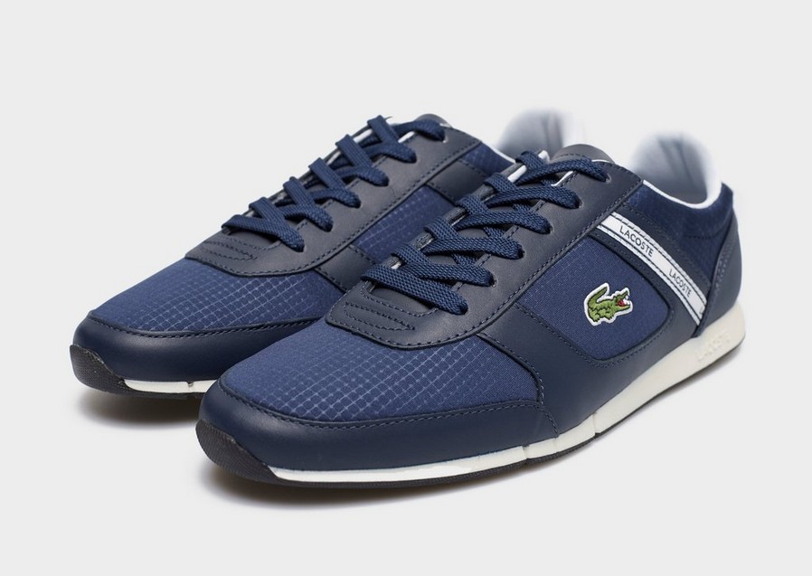 Buty sneakersy męskie LACOSTE MENERVA SPORT 0121 1 CMA 742CMA0015092 Granatowy