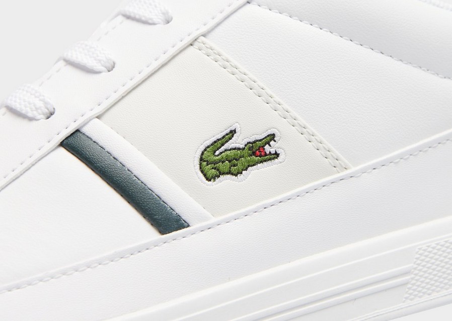 Buty sneakersy męskie LACOSTE EUROPA 0722 1 743SMA00241R5 Biały