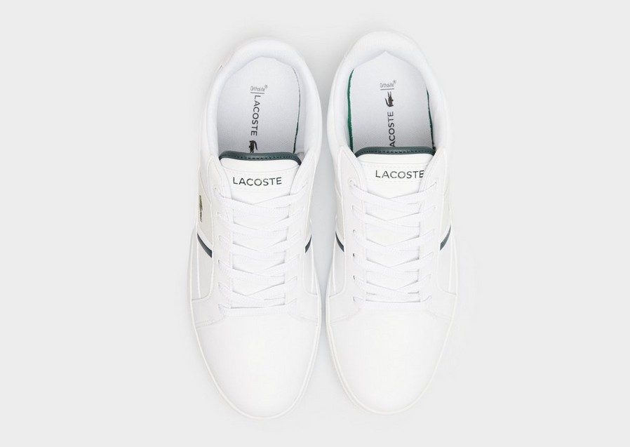 Buty sneakersy męskie LACOSTE EUROPA 0722 1 743SMA00241R5 Biały