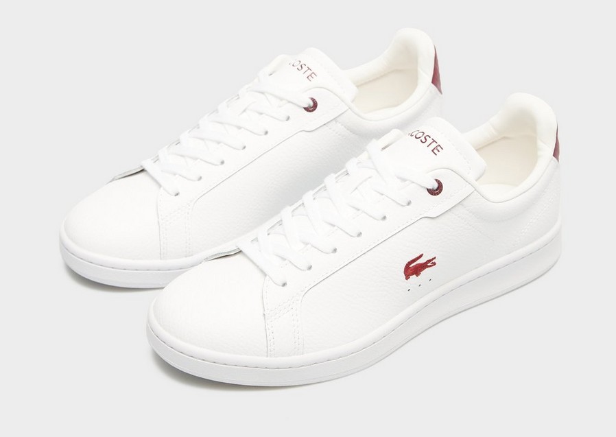 Buty sneakersy damskie LACOSTE CARNABY PRO 124 4 SFA 747SFA00432G1 Biały