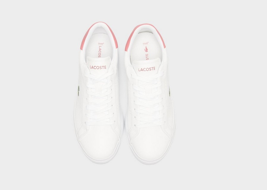 Inkariukai moterims LACOSTE POWERCOURT 2.0 124 2 SFA 747SFA0073B53 Balta