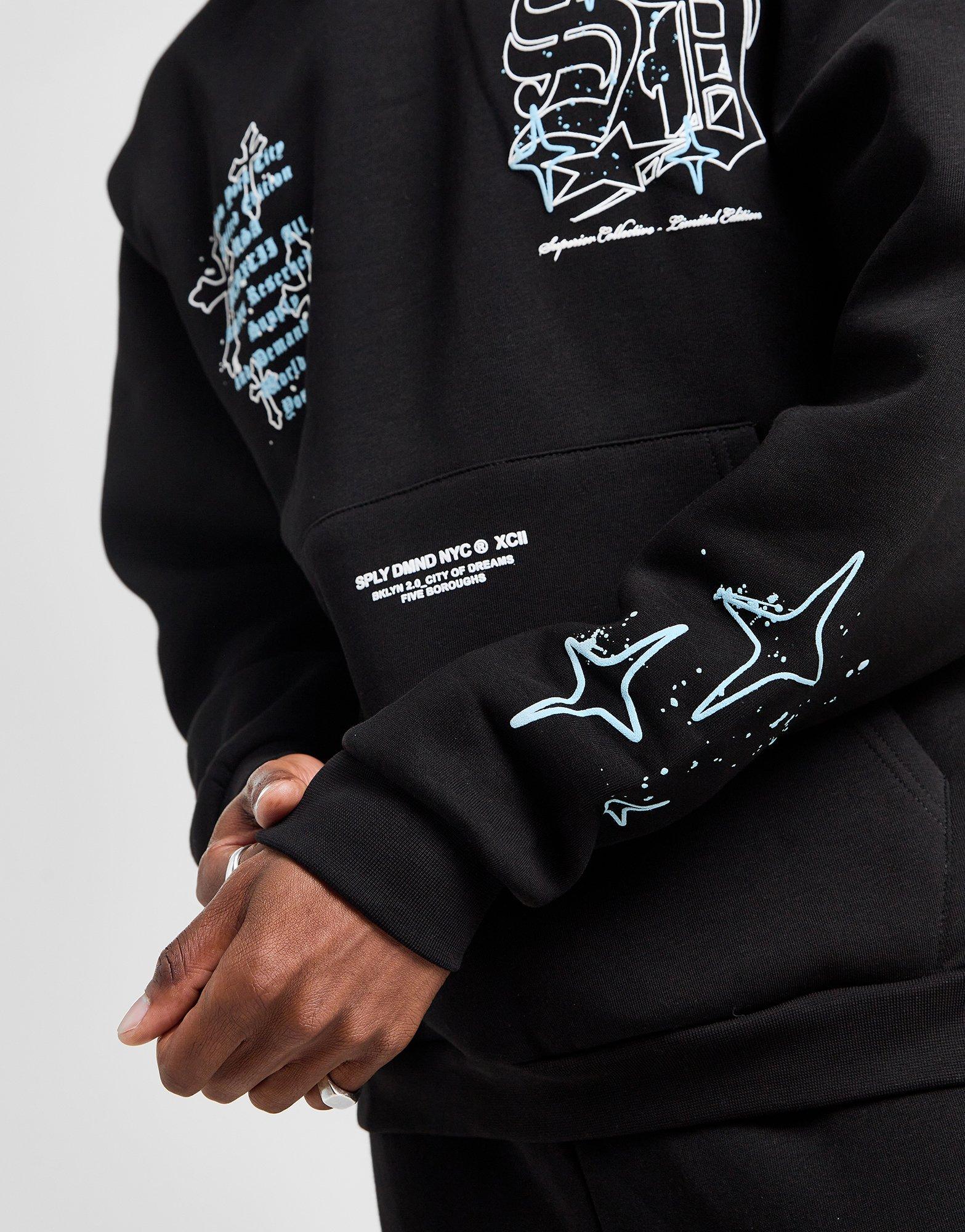 Мъжка блуза SUPPLY & DEMAND СУИТЧЪР С КАЧУЛКА VITO HD SUPTM17466007 Черен