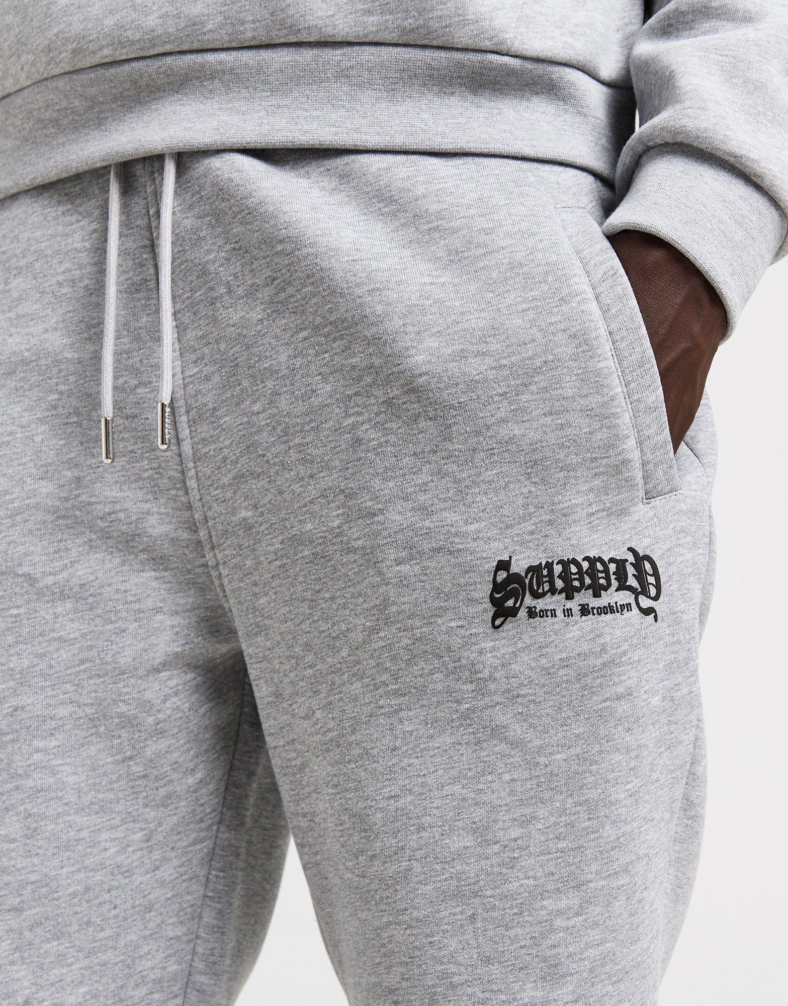 Мъжки анцуг SUPPLY & DEMAND КОМПЛЕКТ MALIK ST SUPTM17394054 Сив