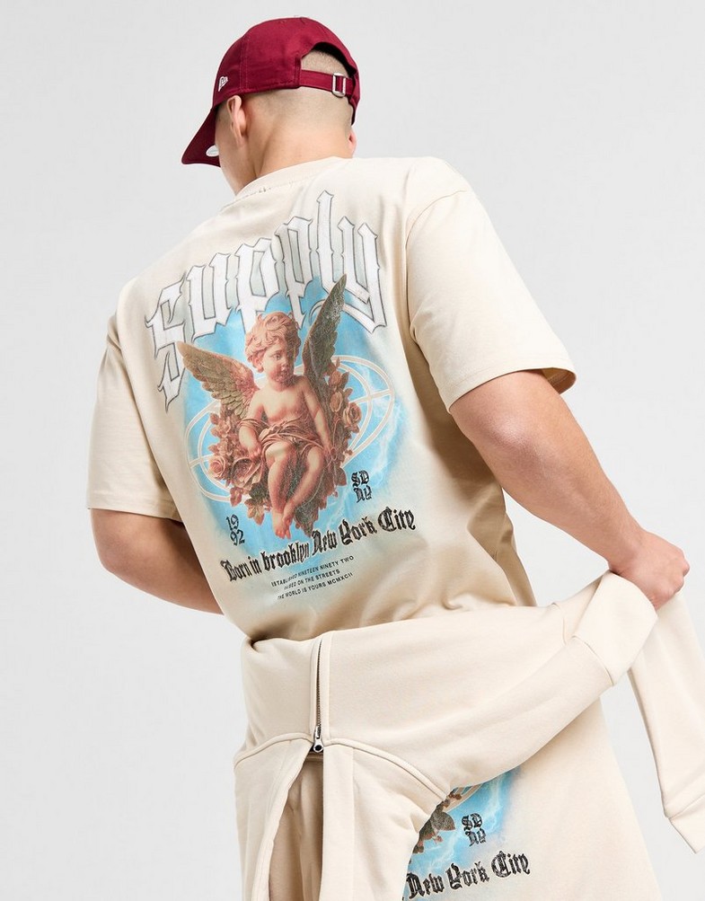 Мъжка тениска SUPPLY & DEMAND ТЕНИСКА SHUG TEE SUPTM17480225 Сив