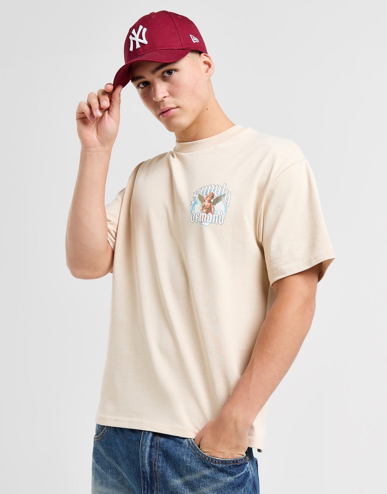 Pánske tričko SUPPLY & DEMAND TRIČKO SHUG TEE SUPTM17480225 Šedá