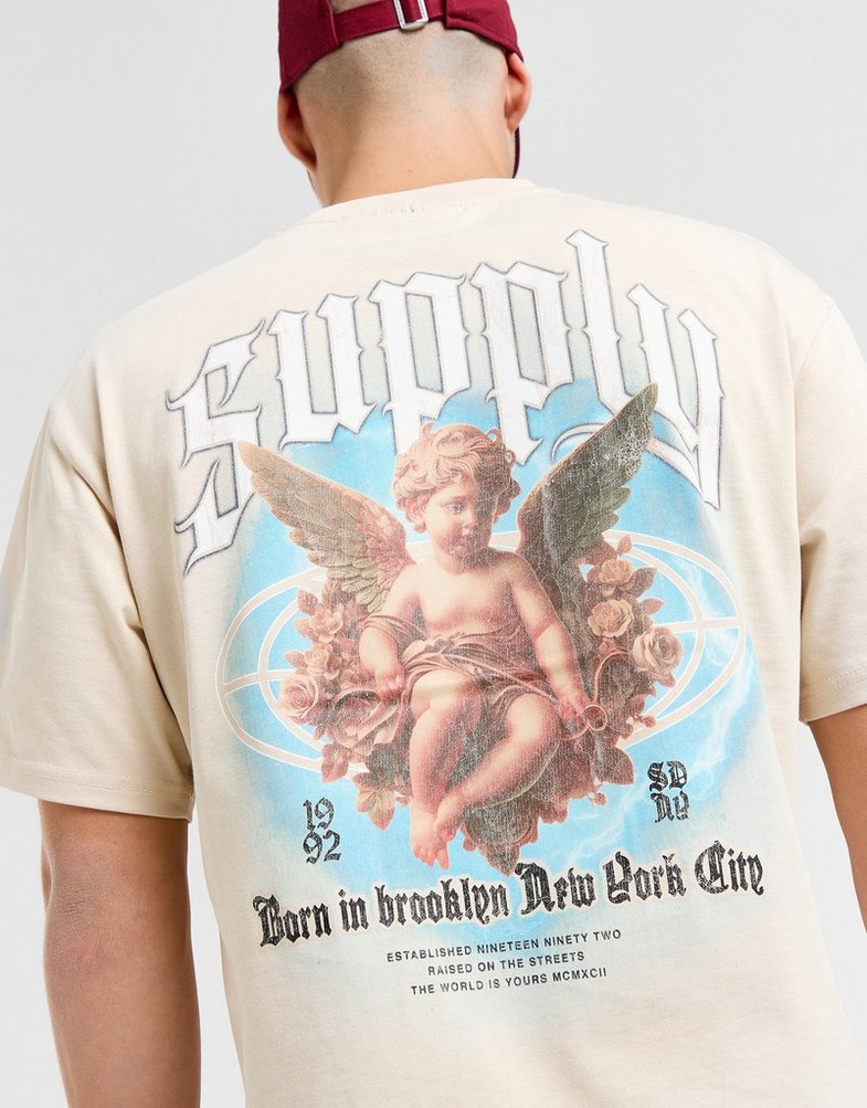 Мъжка тениска SUPPLY & DEMAND ТЕНИСКА SHUG TEE SUPTM17480225 Сив