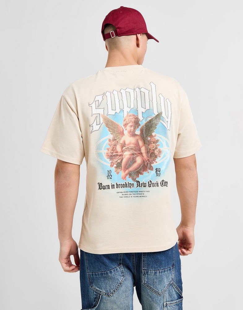 Мъжка тениска SUPPLY & DEMAND ТЕНИСКА SHUG TEE SUPTM17480225 Сив