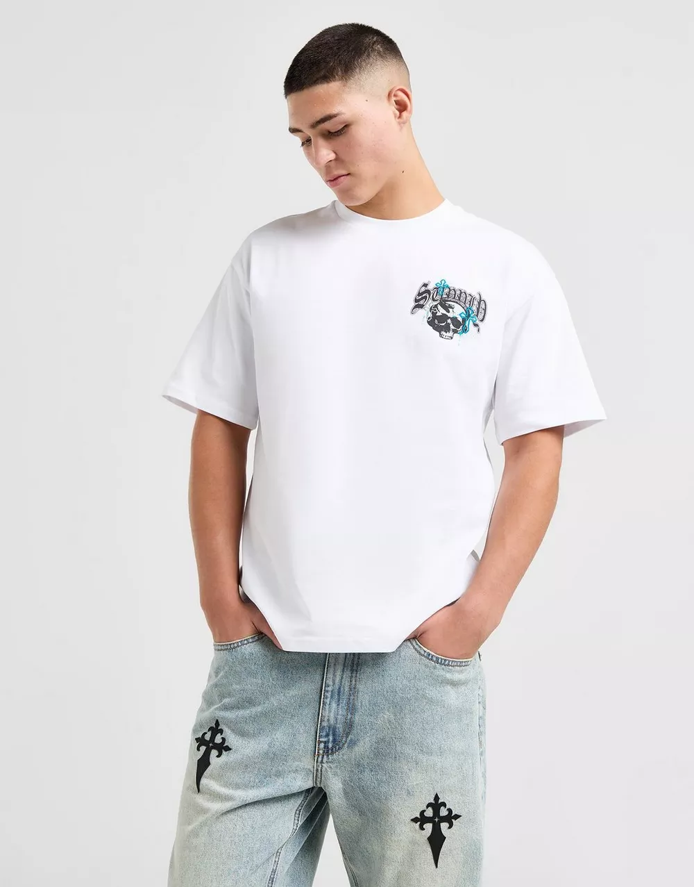 SUPPLY & DEMAND ФУТБОЛКА SKULL SNAKE TEE, фото 1 з 5
