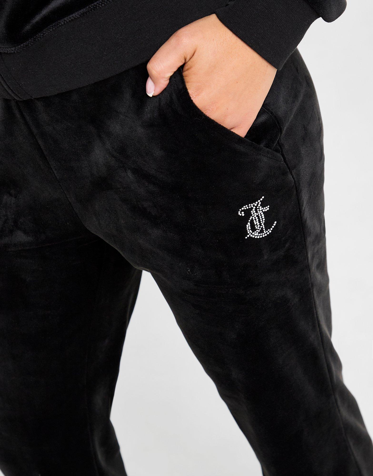 Női nadrág JUICY COUTURE NADRÁG DMNT JC LOGO PANT BLK JCJDW369101 Fekete