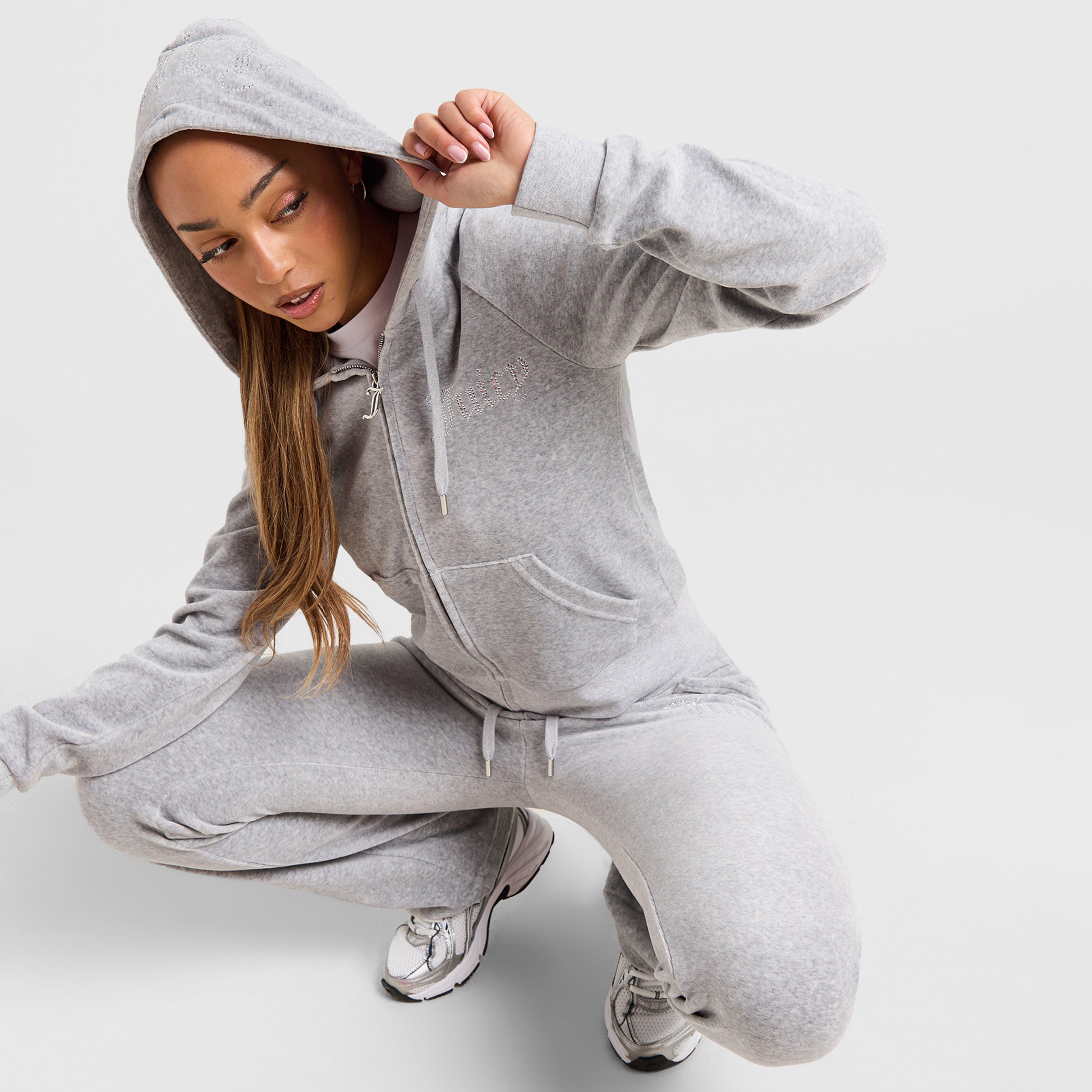 Moteriškas džemperis JUICY COUTURE DŽEMPERIS UŽSEGAMAS   SU GOBTUVU DMNT GMRL