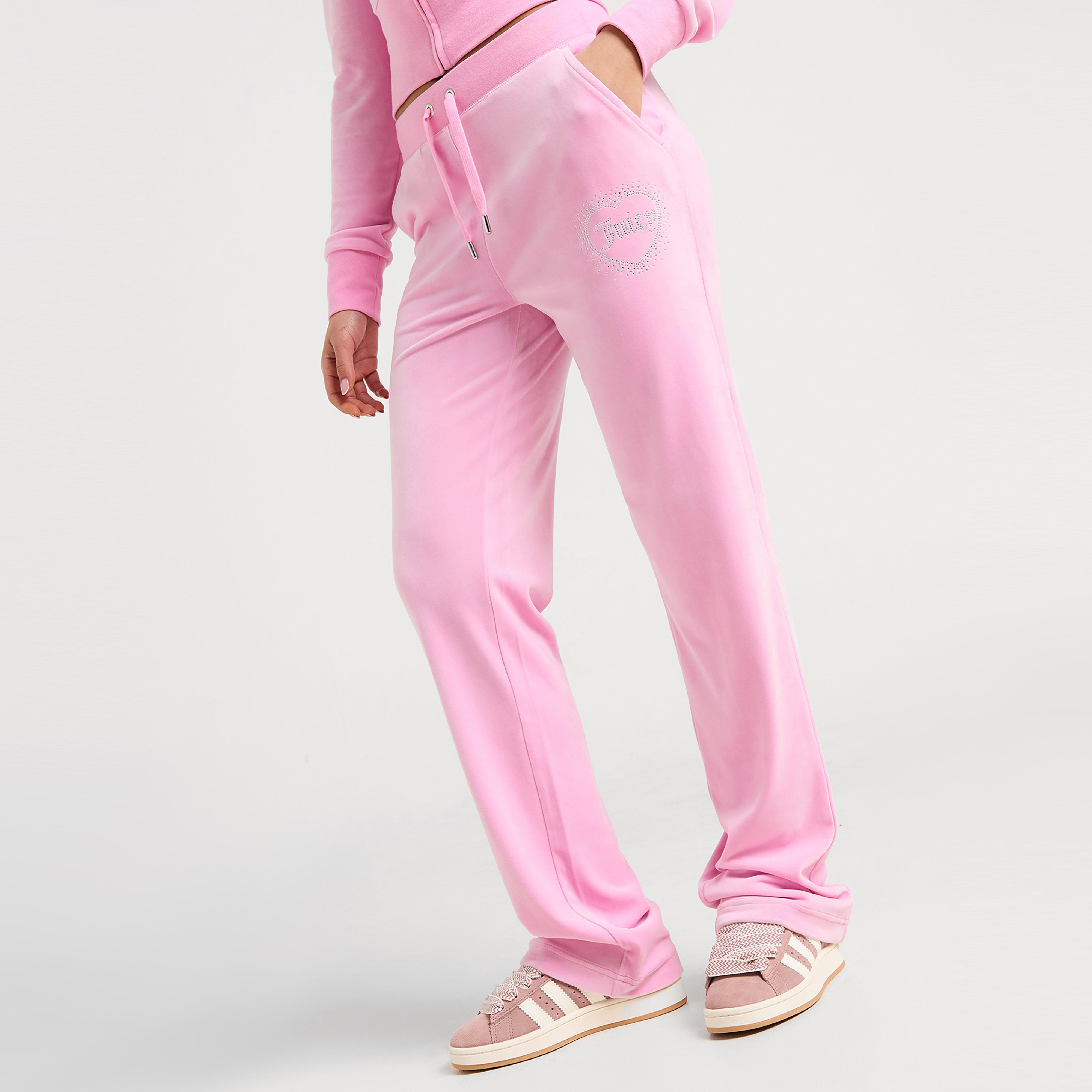 Női nadrág JUICY COUTURE NADRÁG DMNT HEART LOGO PNT PNK