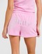 JUICY COUTURE ŠORTKY  DMNT HEART LOGO SHT PINK