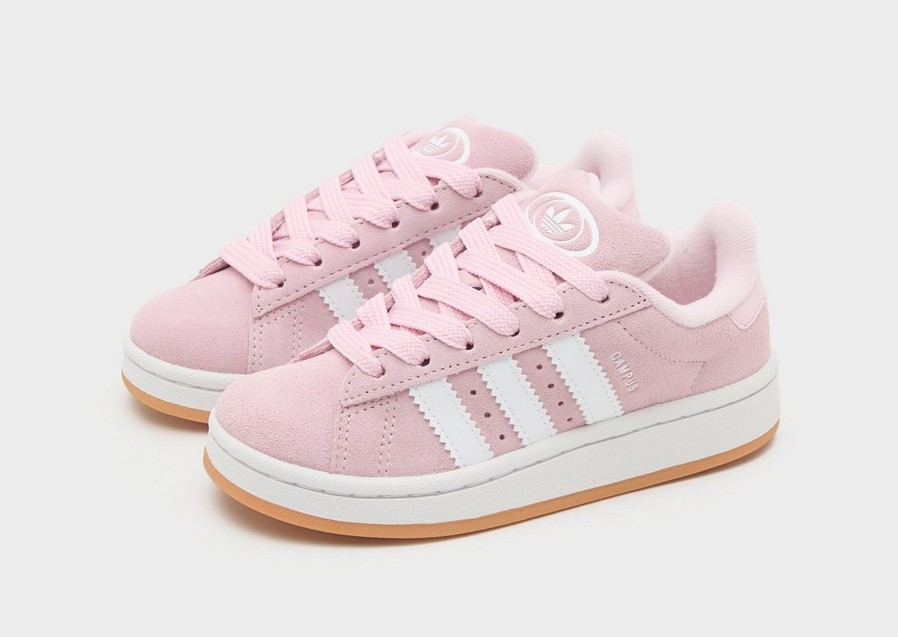 Buty sneakersy dla dzieci ADIDAS CAMPUS 00S EL C JP5507 Różowy