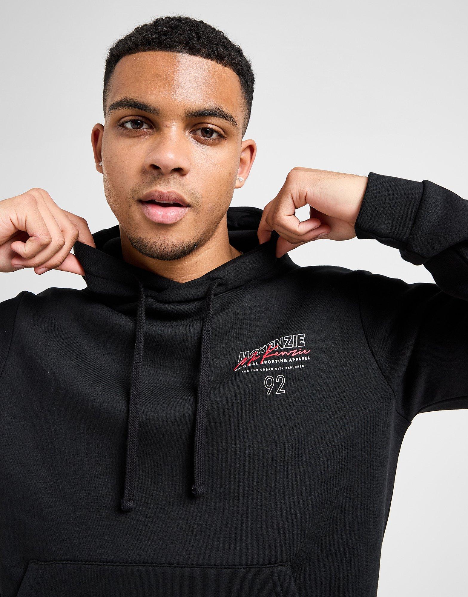 Bluza męska MCKENZIE BLUZA DECIMUS OH HD MCKTM16639007 Czarny