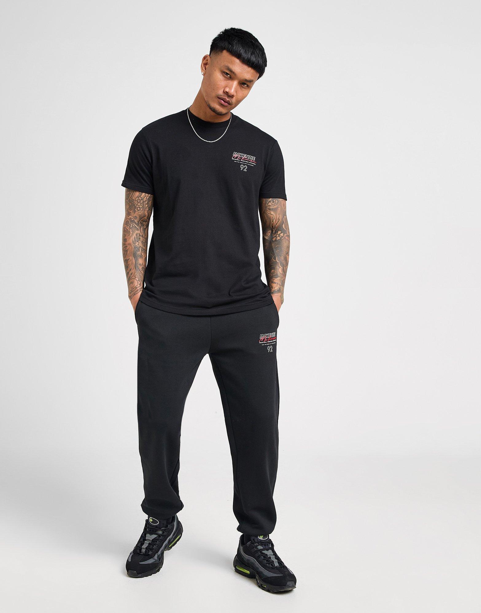 Pánske tričko MCKENZIE TRIČKO DECIMUS TEE MCKTM16644007 Černá