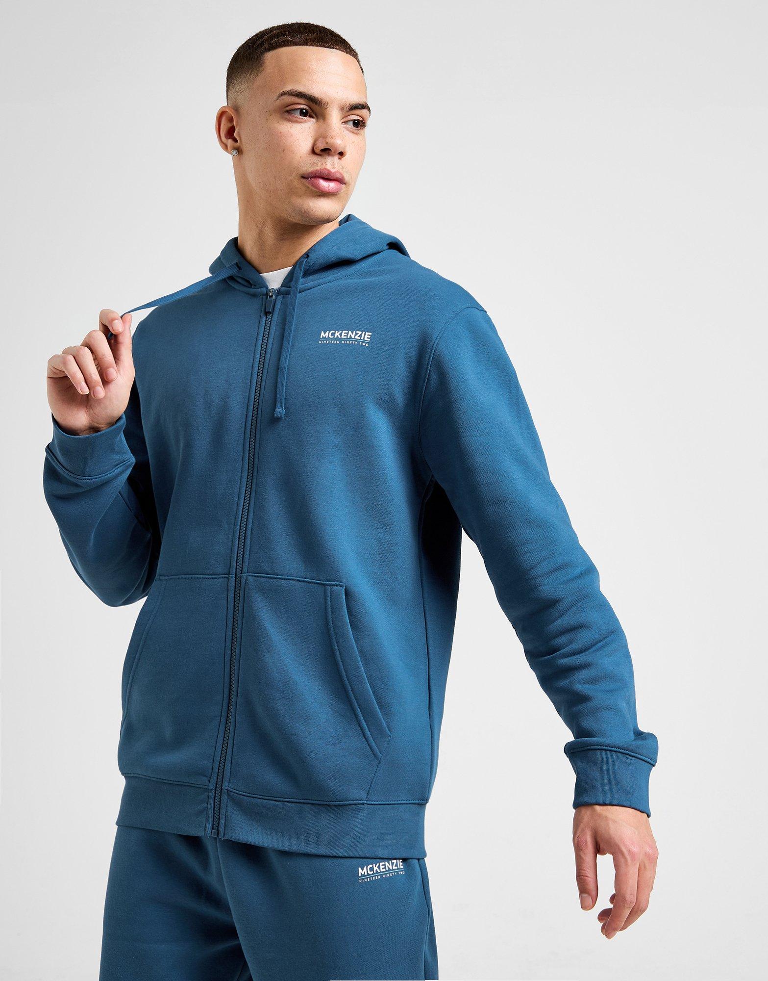 Мъжка блуза MCKENZIE СУИТЧЪР СЪС ЗАКОПЧАВАНЕ   С КАЧУЛКА ESS FZ HD MCKTM16683110 Тъмносин