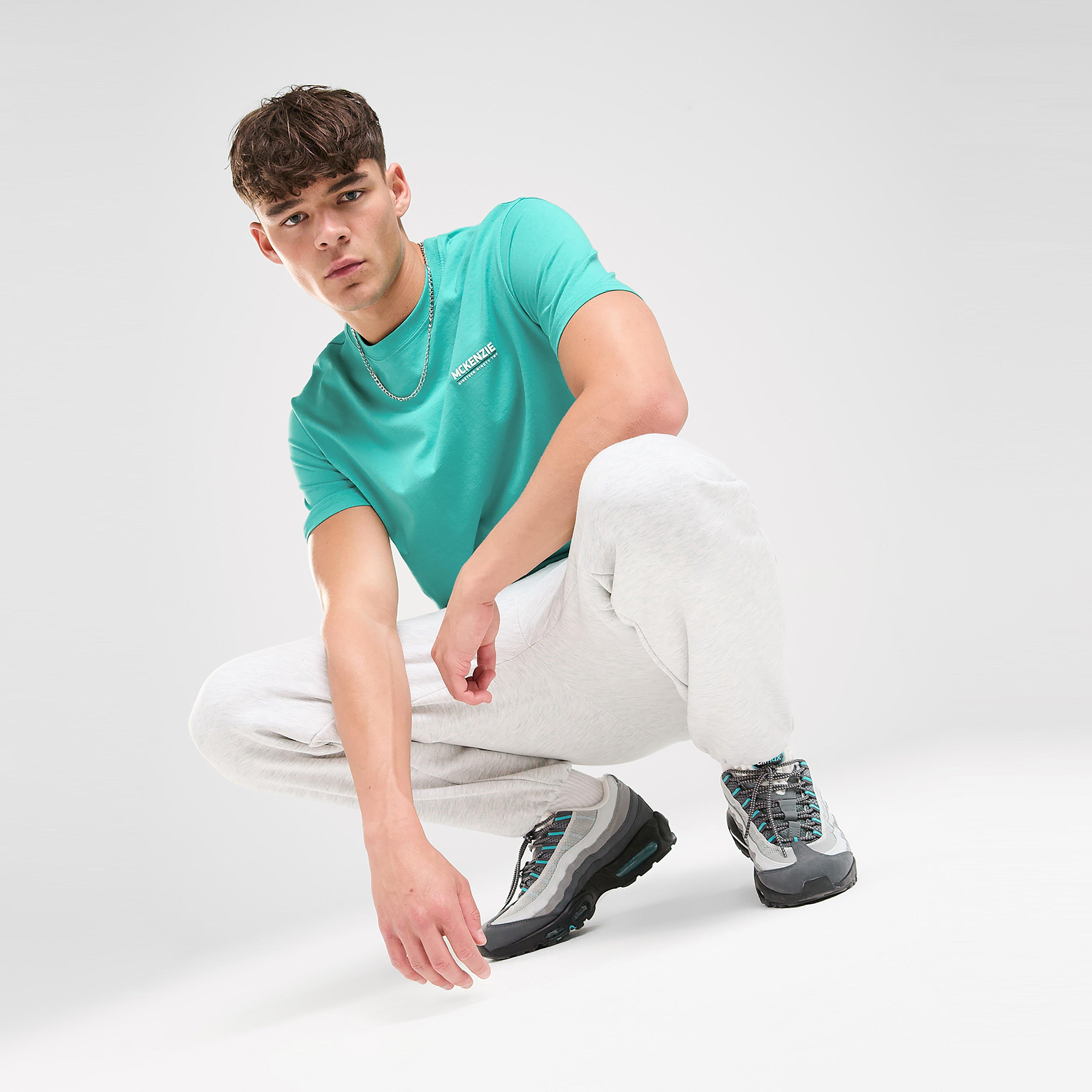 Férfi póló MCKENZIE PÓLÓ ESS TEE TURQ-BALT